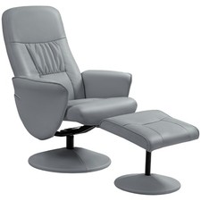 HOMCOM PU Leather Armchair and