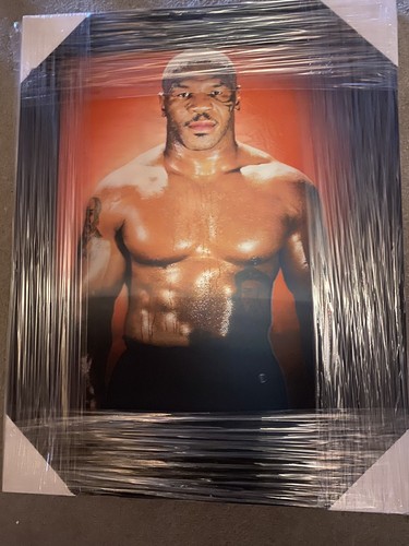 Mike tyson framed - framed, 3d