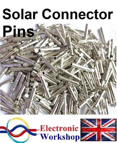 Solar panel connector - panel, pins
