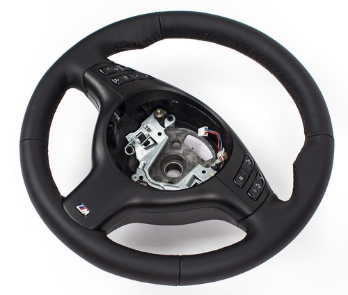Genuine leather steering wheel - genuine,