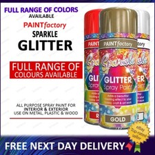 Glitter Effect Spray Paint Art Craft Picture Frames Decorative Creative 200ml-G1