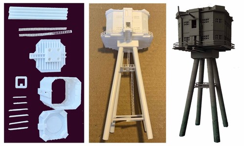 Maunsell fort model kit - fort,