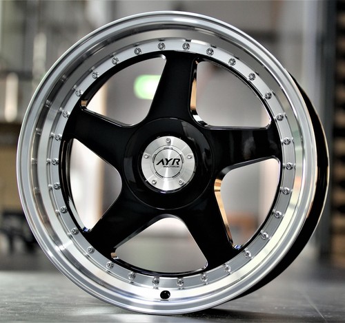 Black alloy wheels fits - wheels,