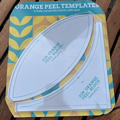 Orange peel templates quilter - orange,