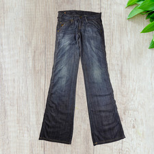 G-Star Raw Jeans Medin Pant Loose Straight Wide Leg Womens W29 L33 Italy