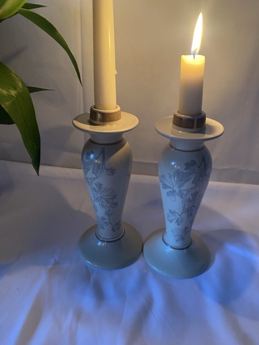 Pair vintage flora - pair, beige