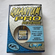 NEW LRP Quantum Pro Reverse Competition ESC 1/10 Rc Brushed NIB 