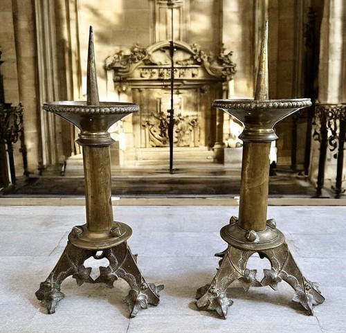 Pair 19th century bachelet - century,