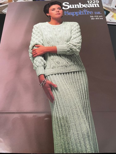 Sunbeam doule knitting pattern - sunbeam,