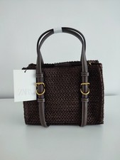Zara Chocolate Mini Tote Bag