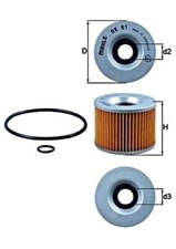 Oil Filter MAHLE Fits KAWASAKI