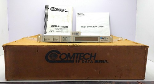 Comtech data cdm 600 - comtech, cdm-600