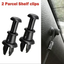 Parcel shelf string clip