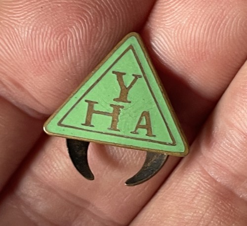 Vintage brass enamel youth - vintage, &