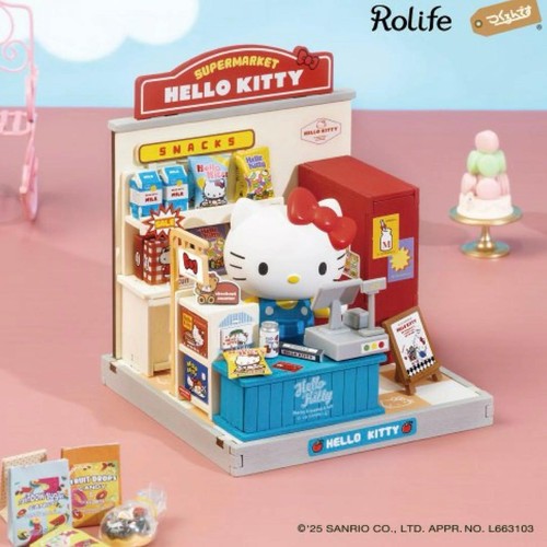 Hello kitty diy miniature - kitty,