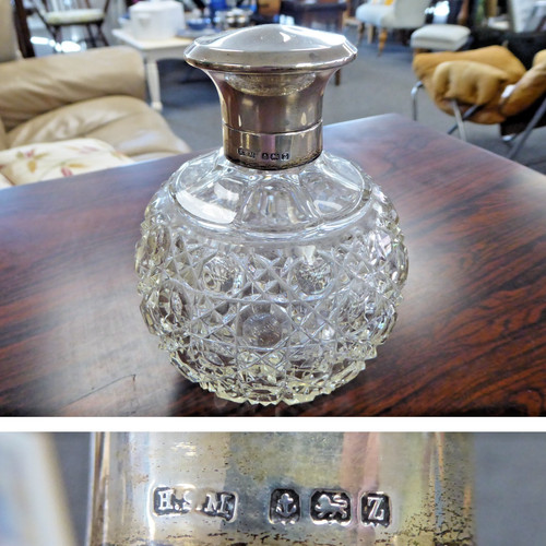Antique sterling silver top - silver,