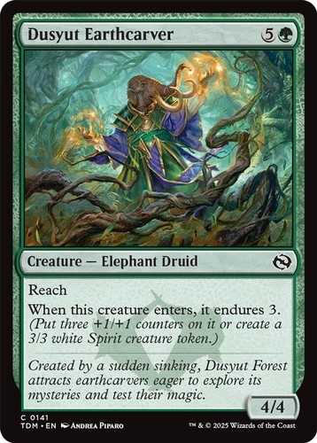 Dusyut earthcarver tdm - nm,
