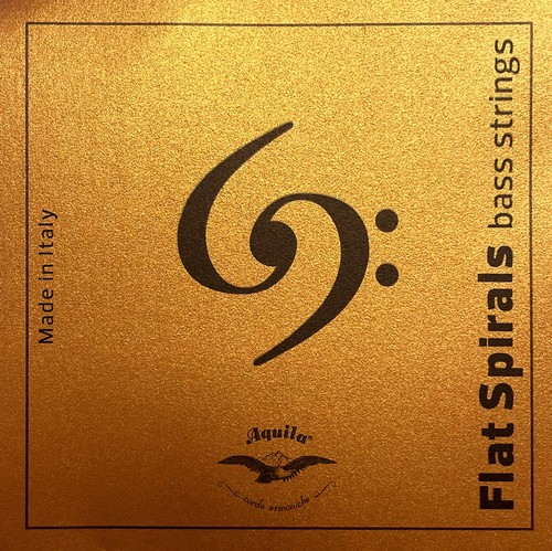 Aquila flat spirals flatwound - spirals,