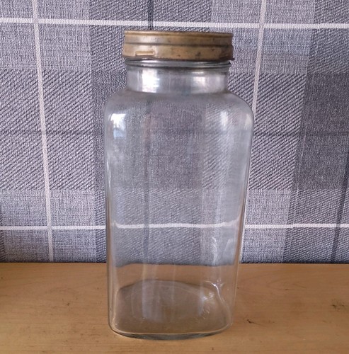 Antique vintage large glass - vintage,