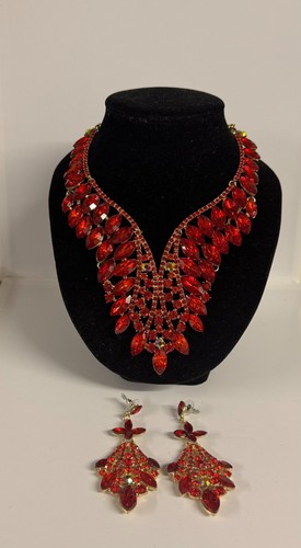 Red hot fashion jewelry - red,