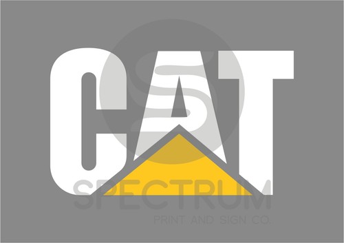 Cat digger stickers decals - cat,