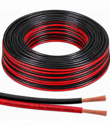 Red black speaker cable - speaker,