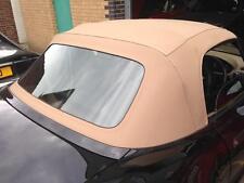 BMW Z3 - New Tan Mohair Hood Plastic Rear Window