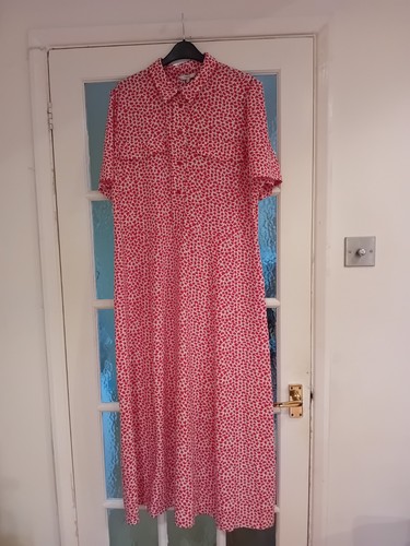 Bnwt next red shirt dress - bnwt,