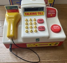 Vintage 1996 CASDON Talking Till Battery Operated Boxed - see description