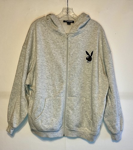 Playboy logo hoodie - playboy, zip
