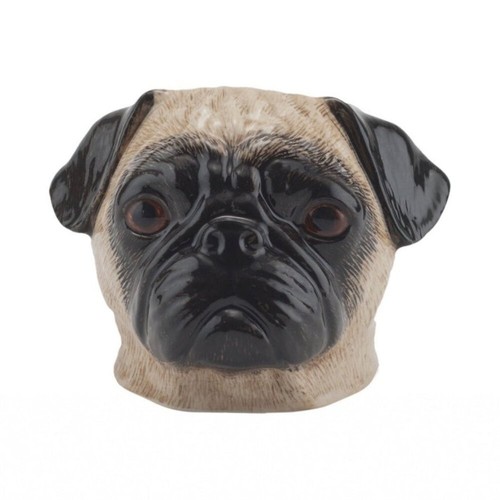 Pug dog face - dog, cup