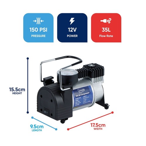 Streetwize 150psi 12v tornado - 150psi,