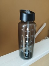 Water Bottle 1 Litre Black