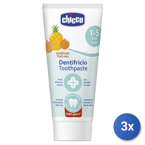 Chicco toothpaste ml - 3x,