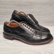 Paul Smith Oxford Derby Shoes Mens 10 UK Black Leather Made In Italy