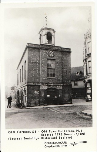 Kent postcard tonbridge - postcard, old