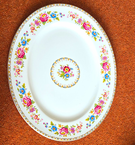 Mavern floral oval bone china - mavern,