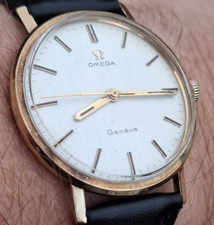 Vintage Omega Solid 9ct Gold