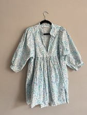Zara Blue Printed Ditsy Floral