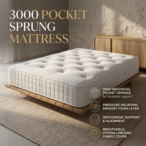 Luxury orthopaedic pocket 3000 - orthopaedic,