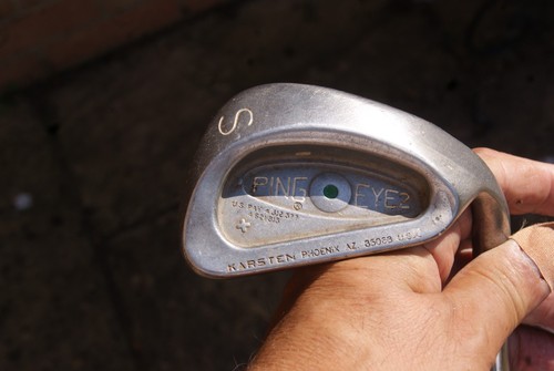 Ping eye men green - men, dot