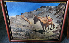 Original Oil Painting Western