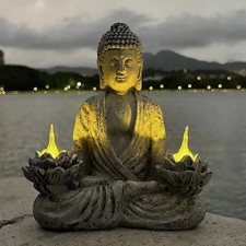 Meditating buddha statue - meditating,