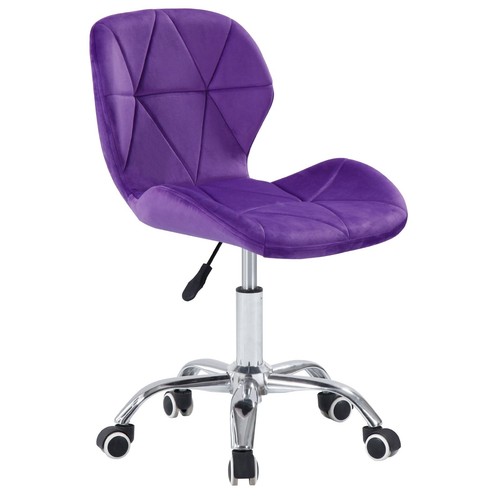 Cushioned velvet desk - cushioned, office