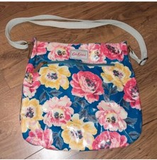 Cath Kidston london multicoloured peony blossom floral crossbody hand bag