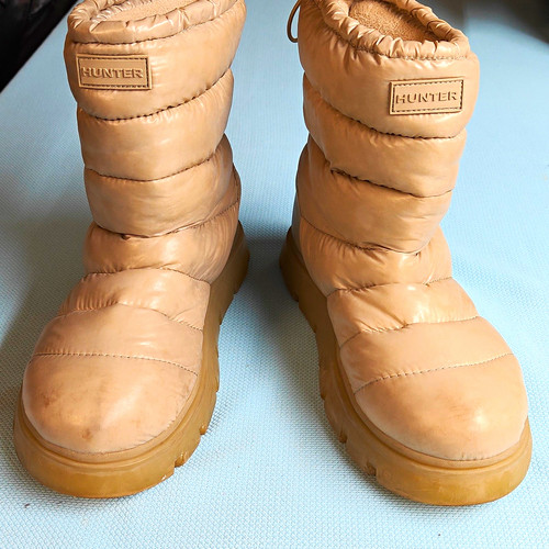 Hunter womens beige - beige, synthetic