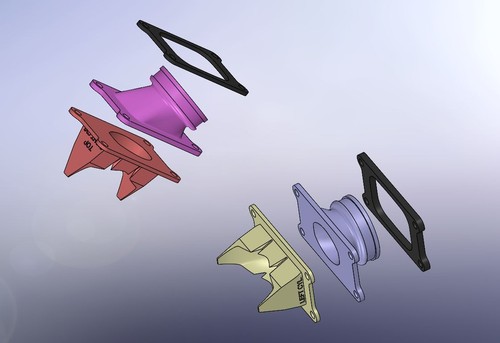 Suzuki rgv250 vj21 intake - suzuki,