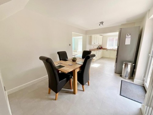 Dining room suite oak table - room,