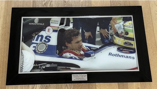 Framed ayrton senna final - ayrton,
