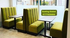 Restaurant furniture, booth bench, bench seat, chair, cafe table, banquettes